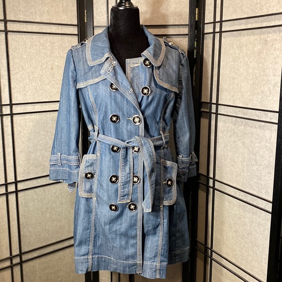 Christopher & Banks Jackets & Blazers - Christopher & Banks jean overcoat- Size large